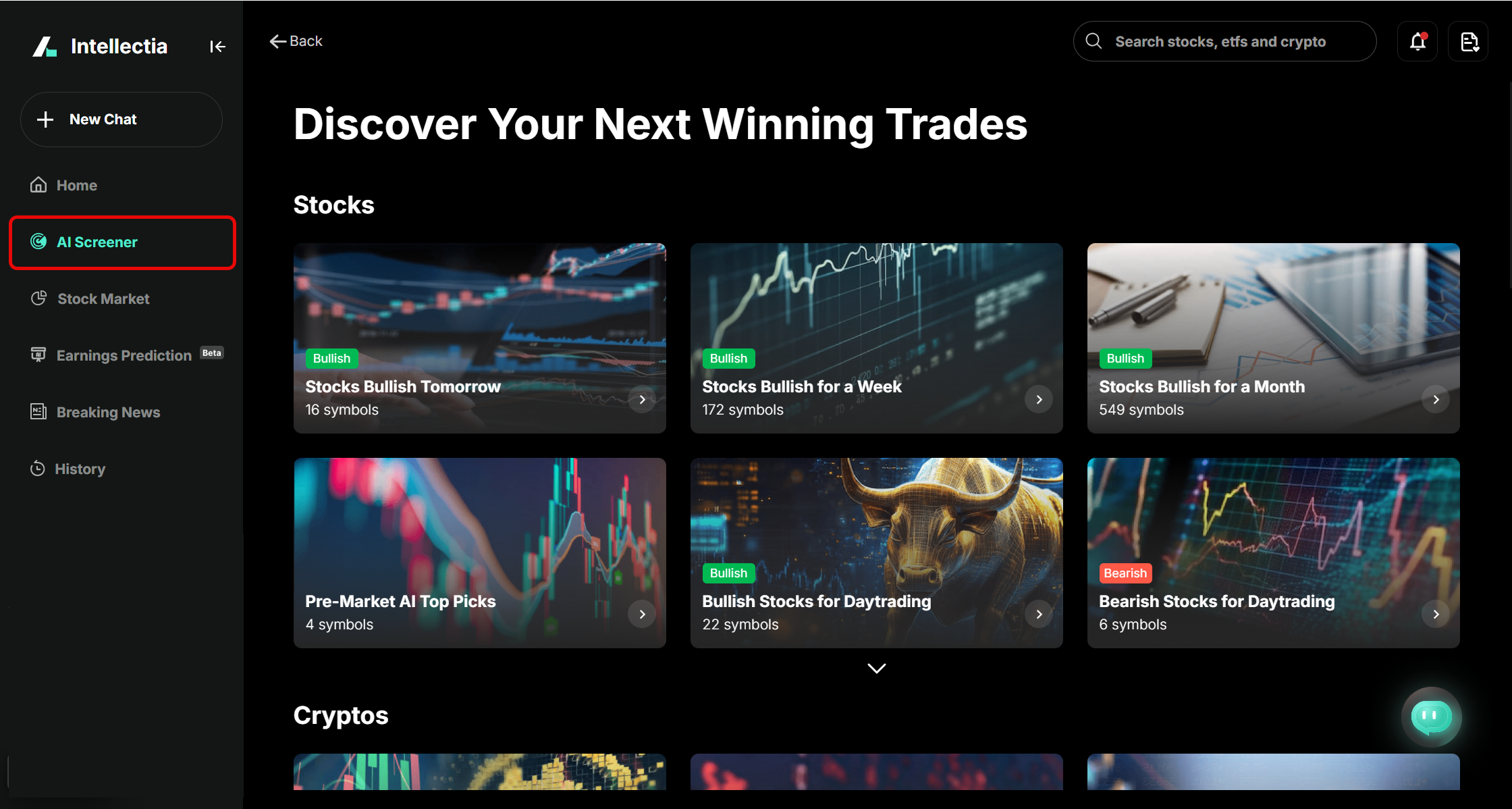 intellectia – AI price prediction and analysis for stock/ETF/Crypto