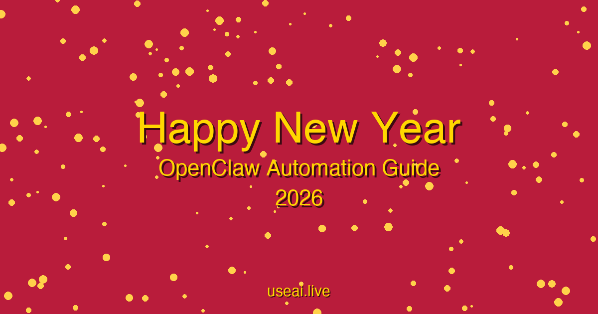 2026年最值得掌握的AI技能：OpenClaw自动化实战指南